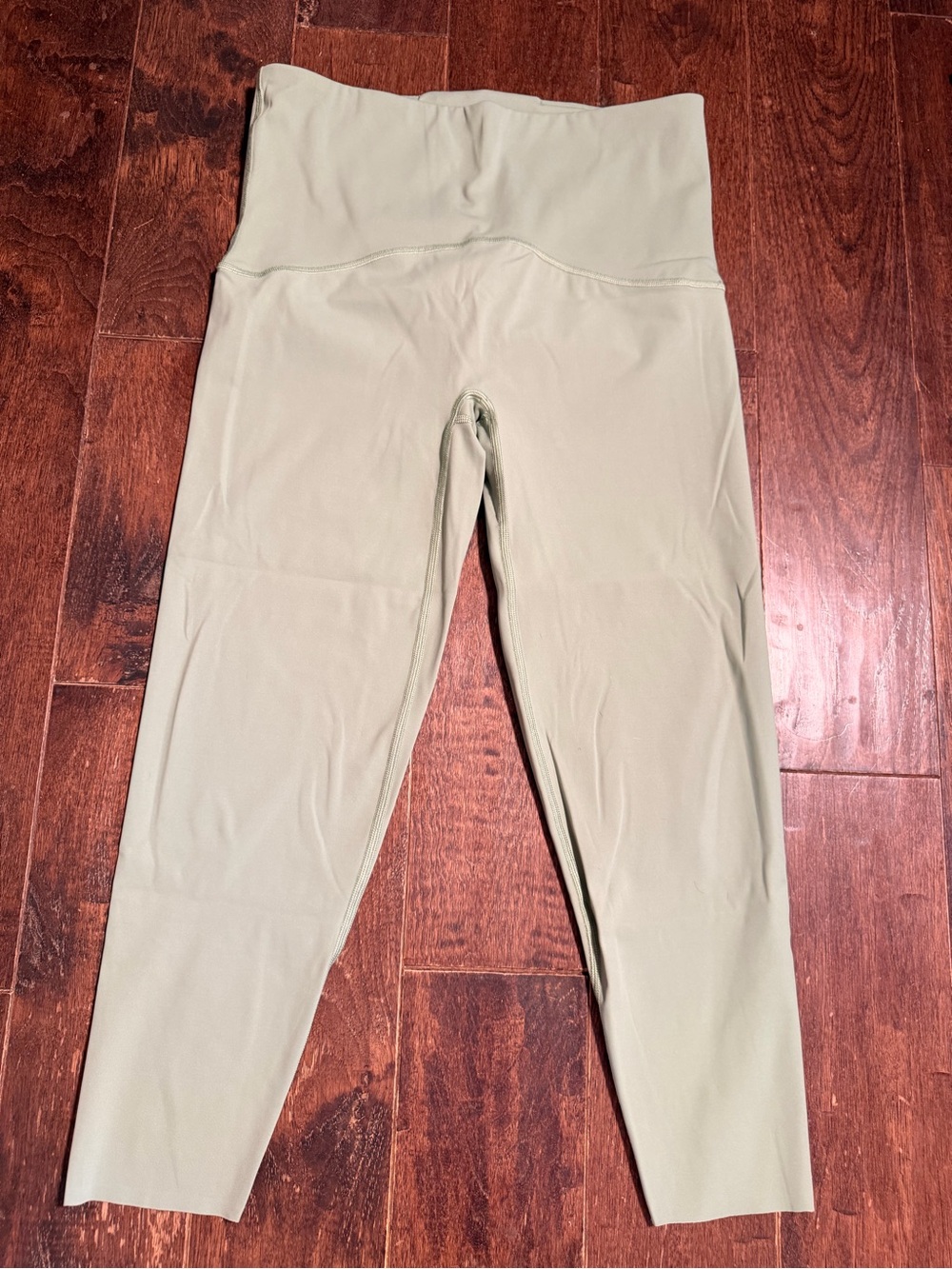 High-Waist Celery Green Leggings